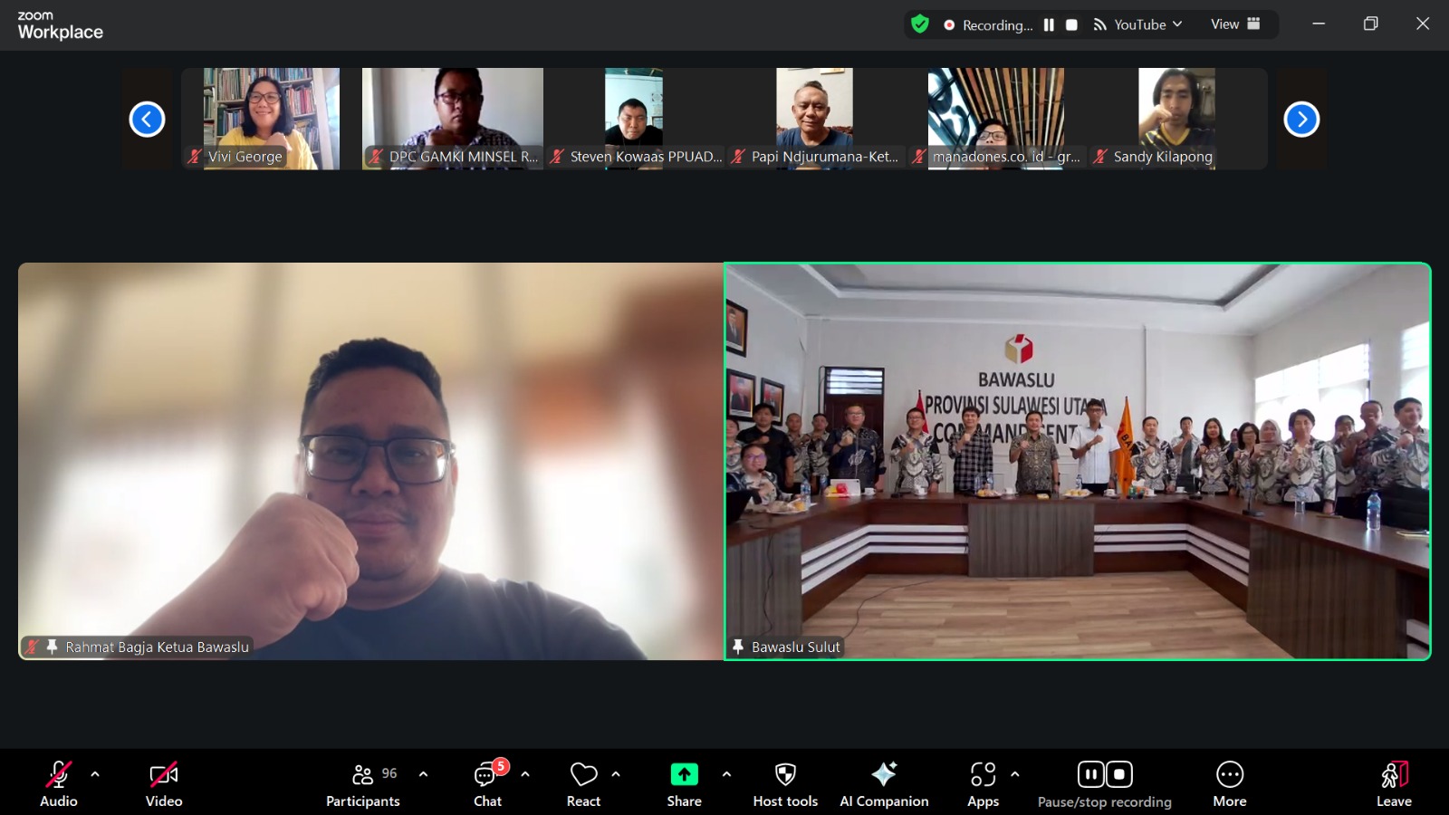 Sumber foto: Humas Bawaslu Sulut