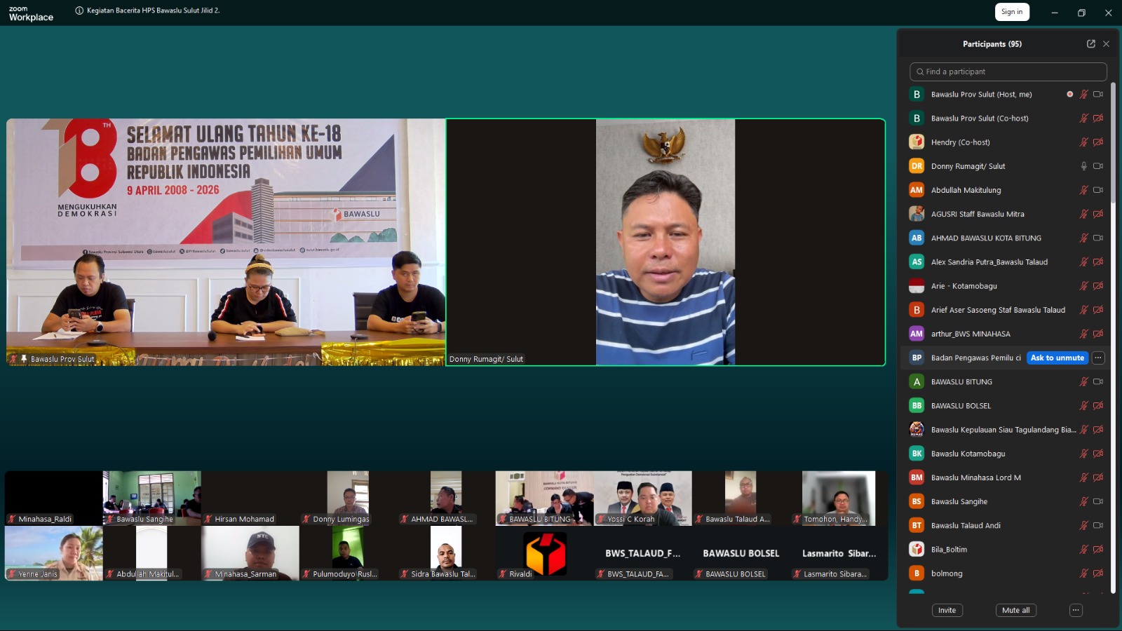 Sumber Foto: Humas Bawaslu Sulut