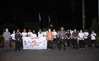 Sekretaris Jenderal Bawaslu RI Resmikan "Jaga Pemilu " (Jaringan Keluarga Pesepeda Masyarakat dan Insan Bawaslu) Bawaslu Prov. Sulawesi Utara