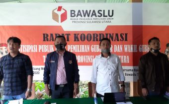 Rapat Koordinasi : Partisipasi Publik Pada Pemilihan Gubernur dan Wakil Gubernur Tahun 2020 di Provinsi Sulawesi Utara