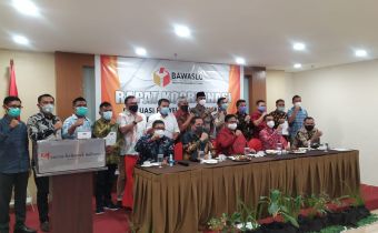 Bawaslu Sulut Gelar Rakor Evaluasi Sengketa Pemilihan 2020