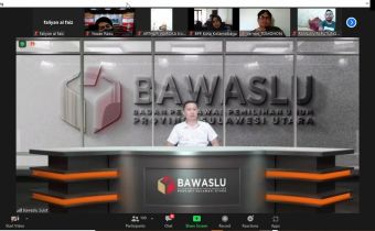 Rapat Bersama Jajaran Sekretariat Bawaslu Provinsi dan Kabupaten/ Kota Tindak Lanjut Arahan Sekretaris Jenderal Bawaslu RI 12 Agustus 2021