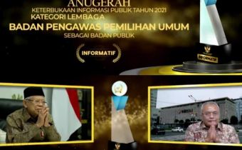 Anugerah Keterbukaan Informasi Publik Tahun 2021