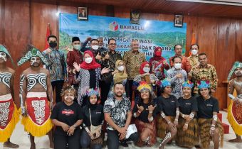 Mustarin Humagi Menghadiri Rapat Koordinasi Desain Penegakan Tindak Pidana Pemilu dan Pemilihan.