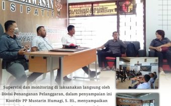Sepervisi dan Monitoring Penanganan Pelanggaran
