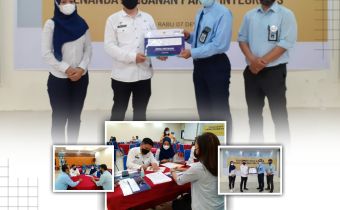 Penyerahan Daftar Isian Pelaksanaan Anggaran (DIPA) Tahun Anggaran 2022 dan Penandatanganan Pakta Integritas