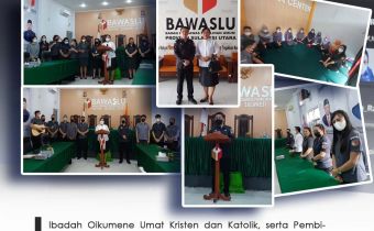 Pembinaan Mental dan Kerohanian Memberi Penguatan Bagi Jajaran Sekretariat Bawaslu Sulut dalam Melaksanakan Tugas