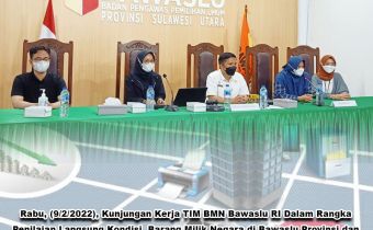 Kunjungan Kerja Tim BMN Bawaslu RI