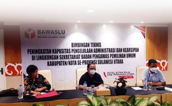 meningkatkan tertib administrasi dan pengarsipan Bawaslu Gelar Bimtek Pengelolaan Administrasi dan Pengarsipan