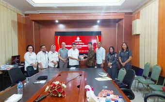 Perkuat Sinergitas Kelembagaan, Bawaslu Sulut Melaksanakan Kunjungan Kerja Ke KPU Sulut