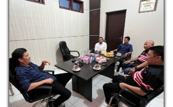 Bawaslu Sulawesi Utara menerima kunjungan dari Dewan Pengurus Daerah Partai Kebangkitan Nusantara.