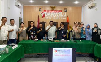 Bawaslu Provinsi Sulawesi Utara Menggelar kegiatan Rapat Dalam Kantor (RDK) dengan agenda Pembahasan/Pencermatan Juknis Pembentukan Panwaslu Kecamatan.