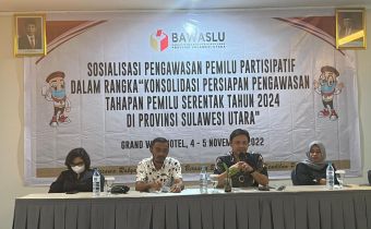 Ardiles Mewoh : Salah Satu Kunci Keberhasilan Pemilu ialah tindakan Pencegahan Pelanggaran yang dilakukan Bawaslu