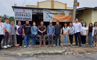 Ketua Bawaslu Sulut Kunjungi Kantor Panwaslu Kecamatan Kawangkoan 