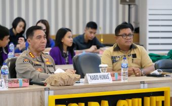 Bawaslu Sulut Mengikuti Kegiatan Dialog Publik Divisi Humas POLRI terkait Kerawanan Pemilu 2024Â   