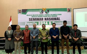 Hadiri Seminar Nasional KAHMI dan Forhati Sulut, Ardiles : Forum seperti ini baik terus dilaksanakan agar menjadi Pendidikan Politik bagi Masyarakat