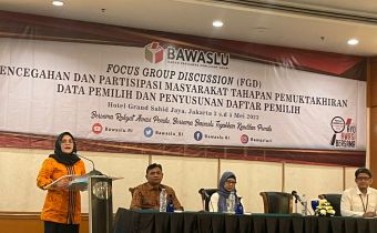 Bawaslu Sulut hadiri kegiatan FGD Pencegahan dan Partisipasi Masyarakat Tahapan Pemutakhiran Data Pemilih dan Penyusunan Daftar Pemilih.