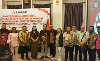 Rakornas Sengketa Proses di Jakarta, Bawaslu Sulut Laporkan Hasil Penyelesaian Sengketa Proses Pemilu di Sulawesi Utara
