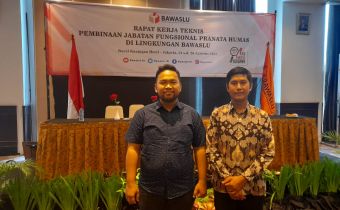 Bawaslu Sulut ikuti Pembinaan Jabatan Fungsional Pranata Humas dan Pengelola Kehumasan di Jakarta