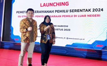 Bawaslu Sulut Ikuti Launching Pemetaan Kerawanan Pemilu dengan Isu Strategis Penyelenggara Pemilu di Luar Negeri