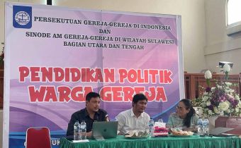 Kerja Pengawasan Pemilu adalah Kerja Kolaboratif!. Ardiles Mewoh mengajak Peran Serta Tokoh Agama dalam Mengawasi Tahapan Pemilu 2024