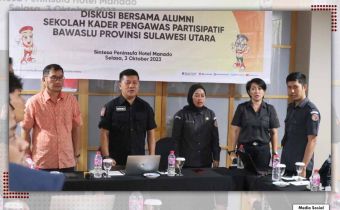 Bawaslu Sulut: Alumni SKPP adalah Agen Pengawas Partisipatif Bawaslu di Daerah.