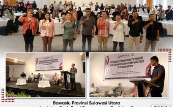 Gelar Sosialisasi Pengawasan Partisipatif Bersama Masyarakat, Zulkifli Densi: Perlunya Sosialisasi Agar Masyarakat Bersama Bawaslu Melakukan Pencegahan Pelanggaran Pemilu