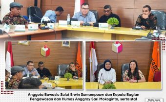 Ikuti Rapat Penyusunan Alat Kerja Pengawasan Logistik Pemilu, Erwin: Bawaslu Sulut Siap Laksanakan Tugas Pengawasan!