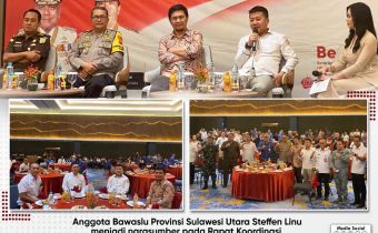 Wujudkan Pemilu Jujur dan Berintegritas, Steffen Linu: Jajaran Pengawas Pemilu Siap Awasi Pemilu dan Tegakkan Keadilan Pemilu!