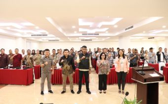 Gelar Rakor Sentra Gakkumdu, Bawaslu Sulut Bangun Sinergitas dan Soliditas Tiga Lembaga