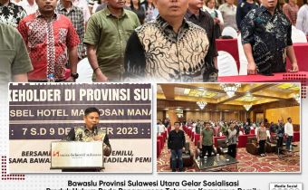 Gelar Sosialisasi Produk Hukum Pengawasan Pada Tahapan Kampanye, Donny Rumagit: Kami Himbau Peserta Pemilu Berkampanye Sesuai Regulasi