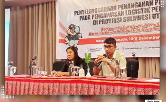 Gelar Kegiatan Penyelenggaran Penanganan Pelanggaran Pada Pengawasan Logistik Pemilu, Zulkifli Densi: Pengawasan Logistik Tidak Luput Dari Pengawasan Kami.