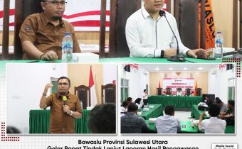 Gelar Rapat Tindak Lanjut Laporan Hasil Pengawasan Tahapan Pemilu 2024, Steffen Linu: Setiap Aktifitas Pengawasan Yang Dilakukan Jajaran, Penting di Rekam dan Didokumentasikan Dalam LHP