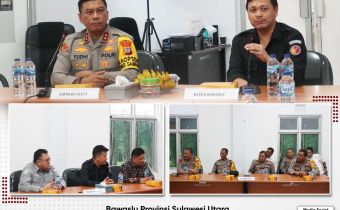 Terima Kunjungan Kapolda Sulut, Ardiles Mewoh: ini bukti komitmen Polda Sulut, Sukseskan Pemilu Serentak 2024
