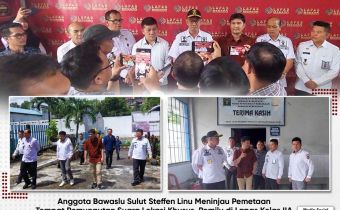 Bawaslu Sulut Tinjau TPS Lokasi Khusus, Steffen Linu: Prinsip Kami Bawaslu, Memastikan Ketaatan Prosedur