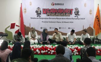 Bawaslu RI Gelar Ngabuburit Pengawasan di Sulawesi Utara