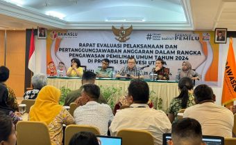 Wujudkan Pengelolaan Keuangan Yang Akuntabel, Bawaslu Sulut gelar Rapat Evaluasi Pertanggungjawaban Anggaran