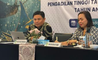 Jadi Narasumber Bimtek Kepaniteraan, Rumagit Paparkan Kewenangan Bawaslu Tentang Sengketa Proses 