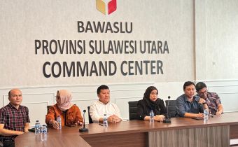 Bawaslu Sulut Gelar Evaluasi dan Sinkronisasi Data Hasil Pengawasan Coklit Data Pemilih Pilkada 2024