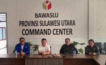 Bahas Kerjasama Kelembagaan, Bawaslu Sulut Terima Audiensi DPD GAMKI Sulut