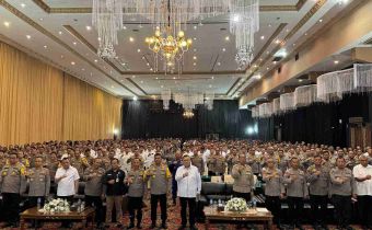 Bawaslu Sulut Jadi Narasumber Latihan Pra Operasi Mantap Praja Samrat Yang Digelar Polda Sulut