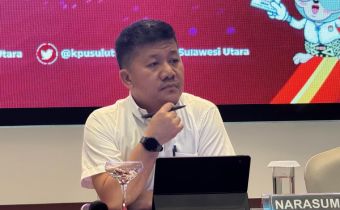 Steffen Linu Paparkan Kerawanan Penyusunan Daftar Pemilih Pasca Penetapan DPS Pada Rakor Penyelesaian Data Ganda Dalam Rangka Penyusunan DPSHP