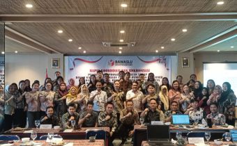 Sekretariat Bawaslu Se-Sulut Lakukan Sinkronisasi Dukungan Pada Pengawasan Pemilihan 2024.