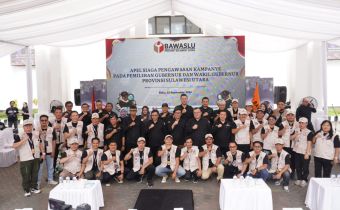 Bawaslu Sulut Gelar Apel Siaga Pengawasan Tahapan Kampanye Pemilihan Serentak 2024Â 