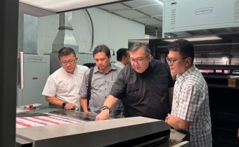 Awasi Percetakan Surat Suara, Bawaslu Sulut Pastikan Ketepatan Prosedur Pengadaan Logistik Pilkada 2024