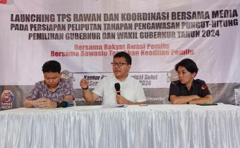 Launching TPS Rawan Di Pilkada Serentak 2024, Berikut Peta Potensi dan Rekomendasi Bawaslu Sulut