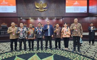 Bawaslu Sulut Hadiri Sidang Sengketa Hasil Pemilihan di Mahkamah Konstitusi