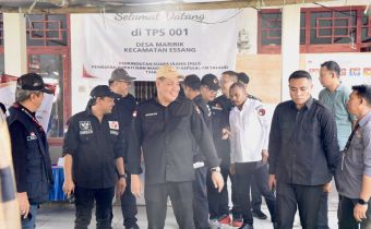 Bawaslu Lakukan Supervisi dan Monitoring Secara Ketat PSU Di Kecamatan Essang, Pastikan Prosedur Pelaksanaan Sesuai Aturan