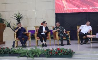 Jadi Narasumber Di Evaluasi KPU Sulut, Steffen: "Pengawasan Bawaslu Berjalan Baik Karena Adanya Dukungan Semua Pihak"