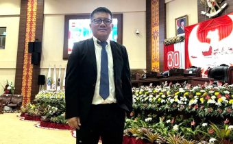 Mendengarkan Pidato Presiden RI, Bawaslu Sulut Hadiri Rapat Paripurna DPRD Provinsi Sulut